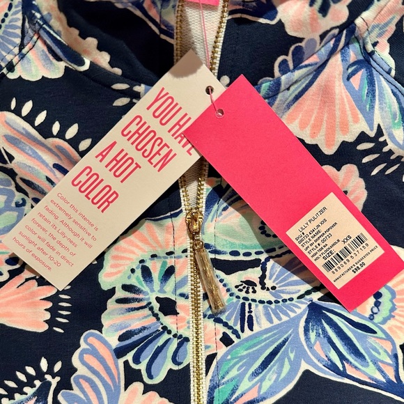 NWT! Lilly Pulitzer High Tide “Holy Flockamolie" Skipper Popover - Picture 3 of 3
